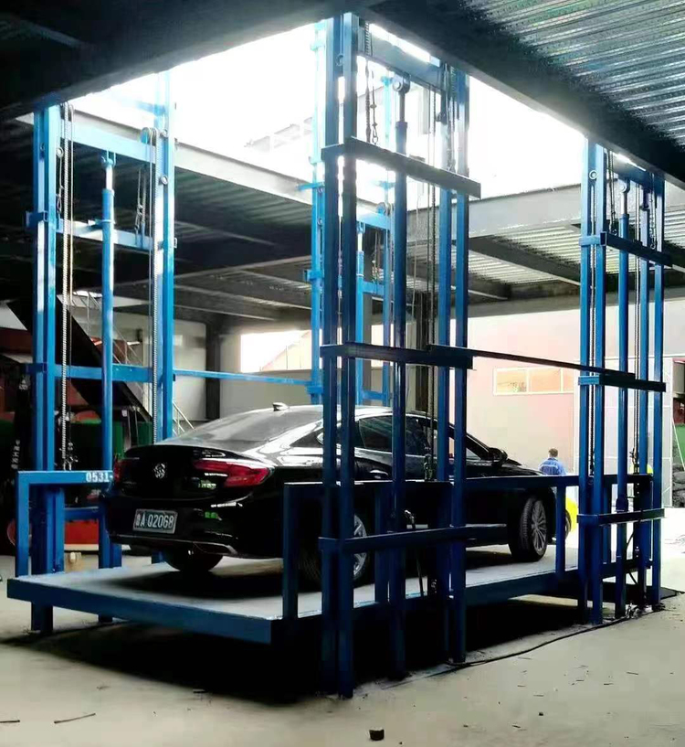 導軌式升降貨梯